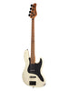 Schecter J-4 Sixx-basgitaar – ivoorkleurig