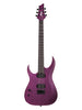 Schecter John Browne Tao-6, linkshandig – satijn-transparant paars
