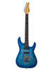 Schecter California Classic, gemaakt in Japan – Trans Sky Burst