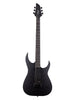Schecter KM-6 MK-III EX Bariton - Satijnzwart met open poriën