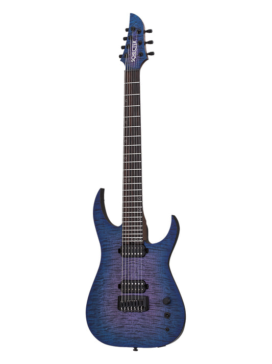 Schecter Keith Merrow KM-7 MK-III Pro, Bolt-on - Blue Crimson Pearl