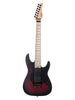 Schecter Miles Baker 7 Floyd Rose Signature - satijnrode karmijnrode burst