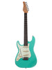 Schecter Nick Johnston Signature, SSS-elementen, linkshandig - Atomic Green