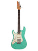 Schecter Nick Johnston Signature, HSS-elementen, linkshandig – Atomic Green