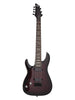 Schecter Omen Elite 7, gaucher - Black Cherry Burst