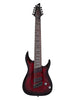 Schecter Omen Elite 8 multiscale – Black Cherry Burst