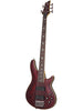 Schecter Omen Extreme-5 - Zwarte kers
