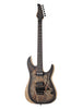 Schecter Reaper 6 Floyd Rose, micro Sustainiac - Charcoal Burst