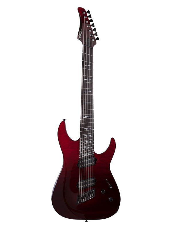 Schecter Reaper 7 Elite Multi-scale - Blood Burst