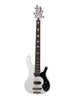Schecter Stargazer-12-bas – glanzend wit