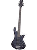 Schecter Stiletto Studio 8 - Doorschijnend satijnzwart