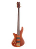 Schecter Stiletto Studio 4 fretless, linkshandig – Honey Satin