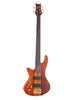 Schecter Stiletto Studio 5 fretloos, linkshandig - Honey Satin