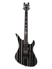 Schecter Synyster Gates Custom Floyd, Sustainiac - Black - Silver