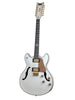 Schecter Wayne Hussey Corsair 12-snarig – ivoor