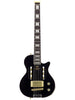 Traveler Escape EG-1 Custom, micro H, stemmer en 4 ingebouwde effecten, hoofdtelefoonversterker - zwart