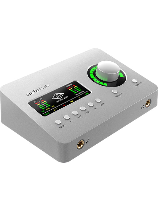 Universal Audio Audio Interfaces - Apollo Solo Heritage Edition, format Desktop, carte Thunderbolt 3 - MAC/Windows