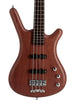 Warwick GPS Corvette Bubinga 4 actief – natuurlijk transparant satijn