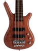 Warwick GPS Corvette Bubinga 6 actief - Natuurlijk transparant satijn