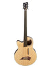 Warwick RockBass RockBass Alien DeLuxe 5 fretloos, linkshandig – Natural Satin