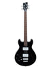Warwick RockBass RockBass Star Bass 4 Medium Scale, linkshandig – effen zwart