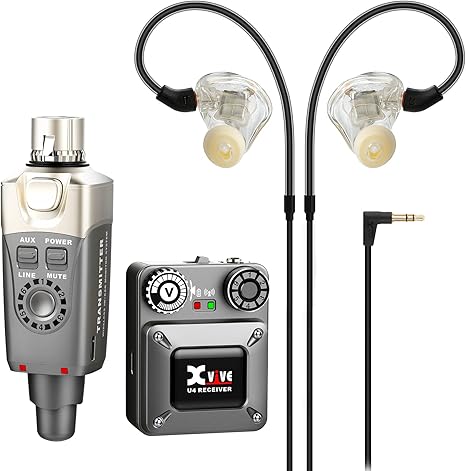 X-Vive Set Hf In-Ear Monitor U4 en T9
