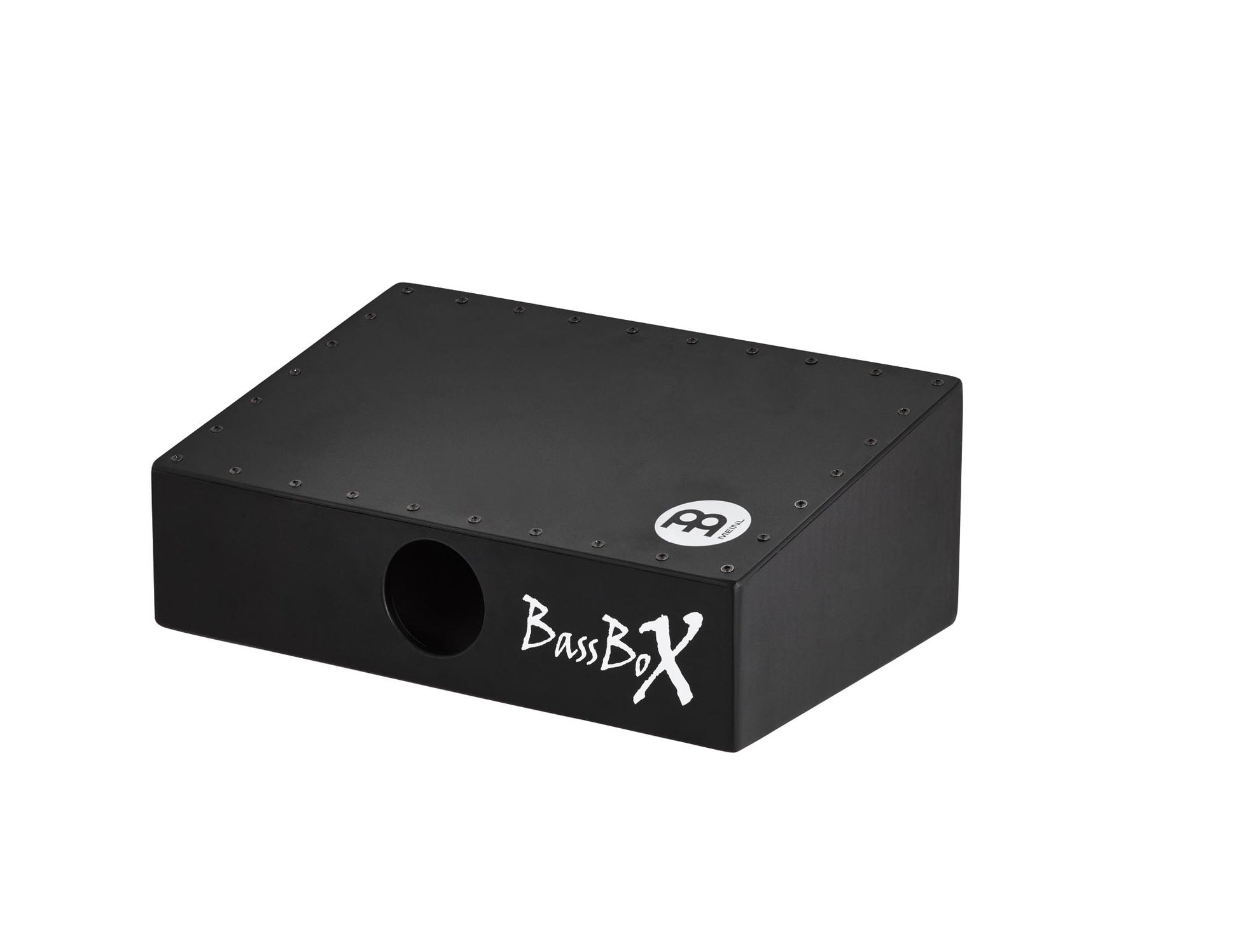 Bassbox, caisse de résonance bouleau (44.5x17x30cm), utilisable avec toutes pédales standard, batte mousse en L incluse, noir