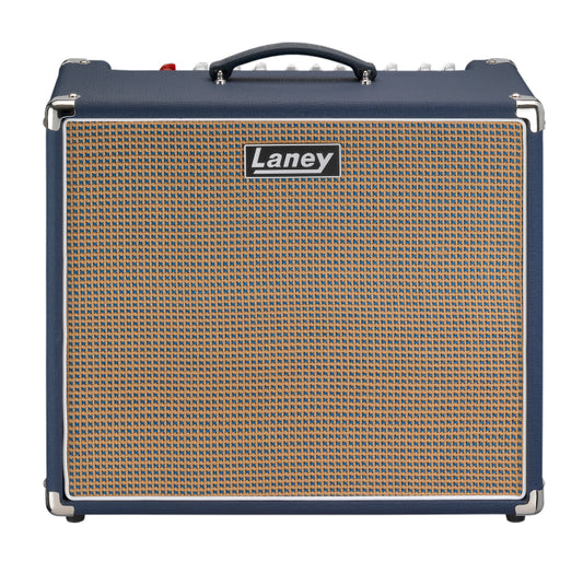 Ampli guitare électrique 60W, 1x HP 12" HH, 2 canaux, EQ 3 bandes, réverb, tremolo, chorus,  boucle d'effet, 11.8 kg, bleu