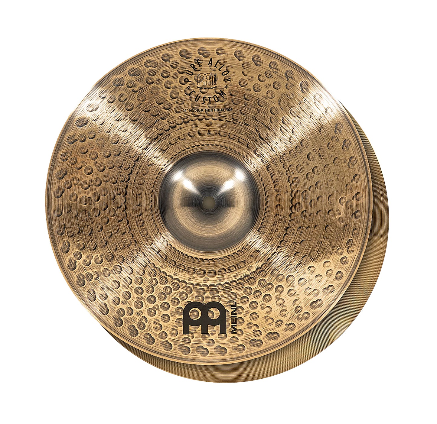 CHARLESTON MEINL 14" PURE ALLOY CUSTOM, ALLIAGE PURE ALLOY CUSTOM