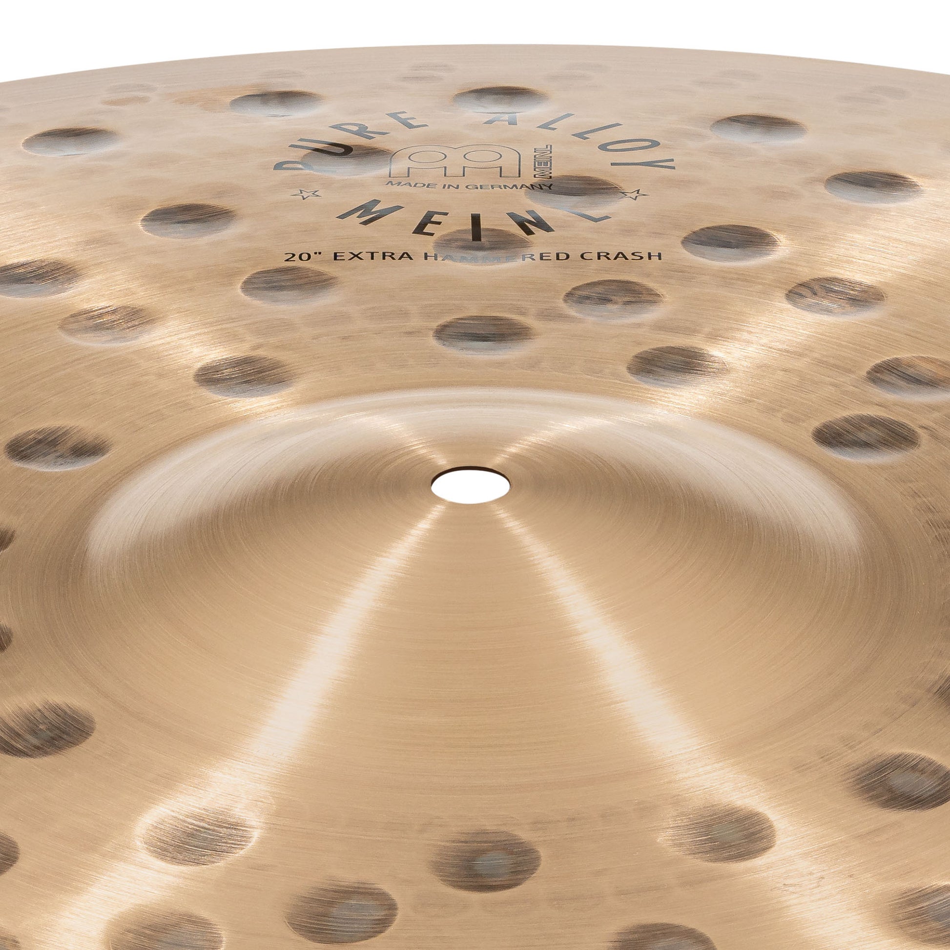 Crash 20" Extra Hammered Meinl Pure Alloy fini traditional martelé