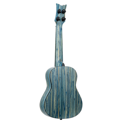 RUSWB-CC, modèle Concert, table bambou massif, fond et éclisses bambou massif, manche bambou, housse, stone washed satiné