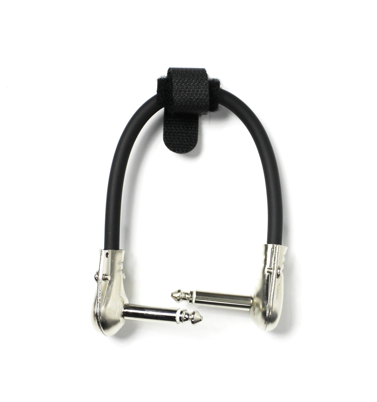 Câble patch Jack mono/Jack mono, 0.20 mètres, noir