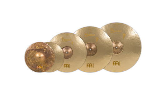 Pack de cymbale Benny Greb Meinl Byzance Artist's Choice 14"18"20"22" alliage bronze B20 sablé