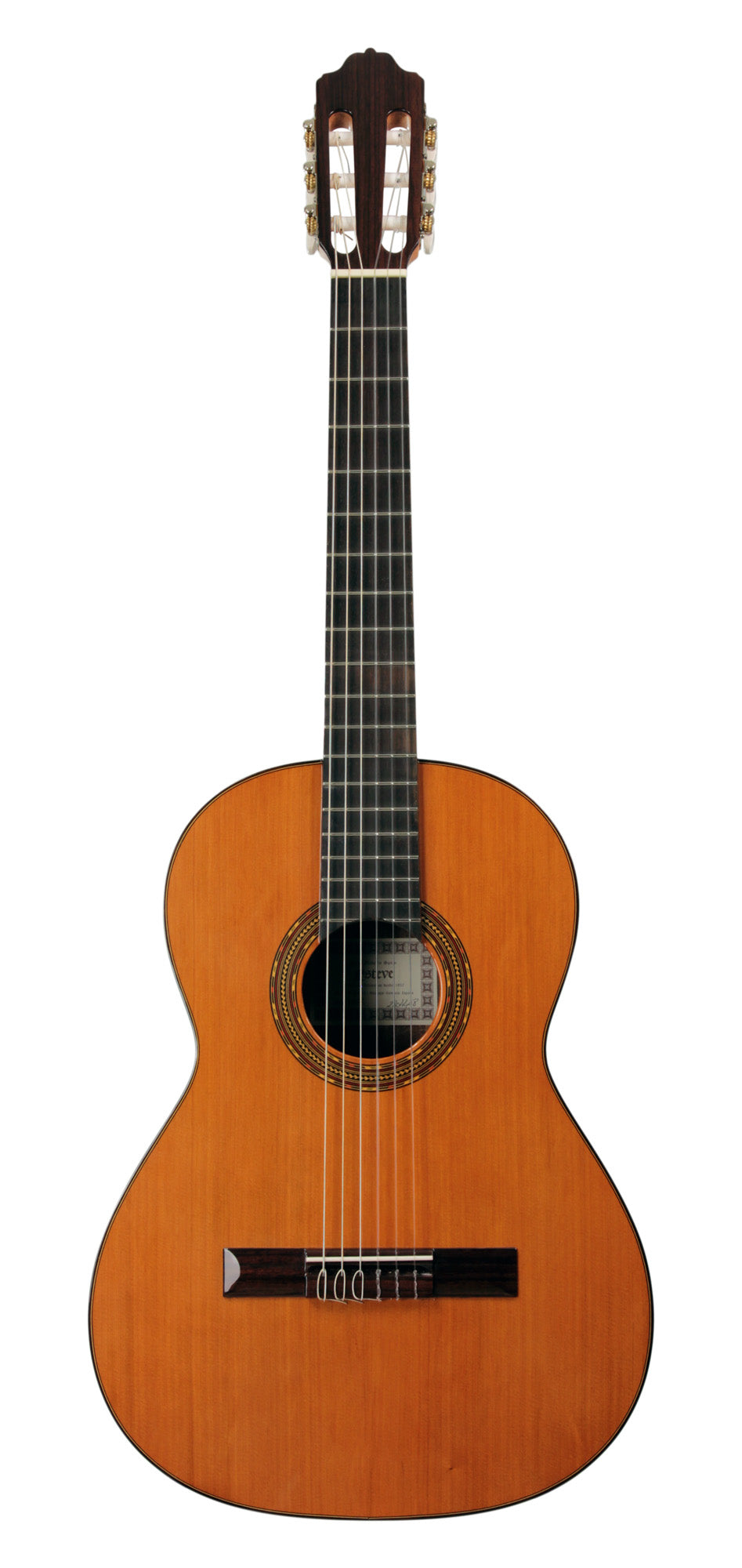 3ST63, modèle 7/8, table cèdre massif, fond et éclisses acajou, touche wenge, corde vibrante 63 cm, sillet 50 mm