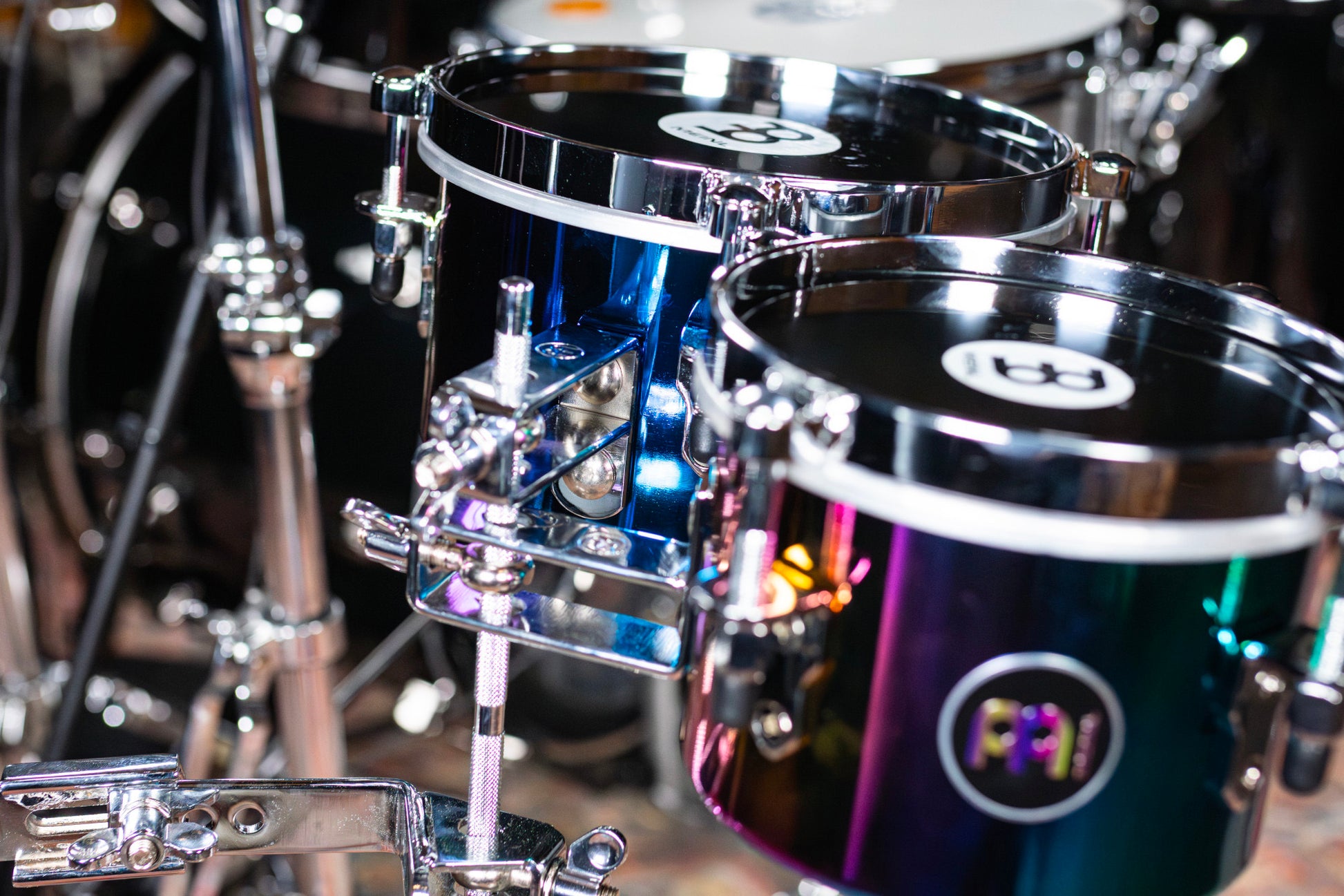 Jeu mini timbales Spectrum 6 & 8", fûts acier, Spectrum Series