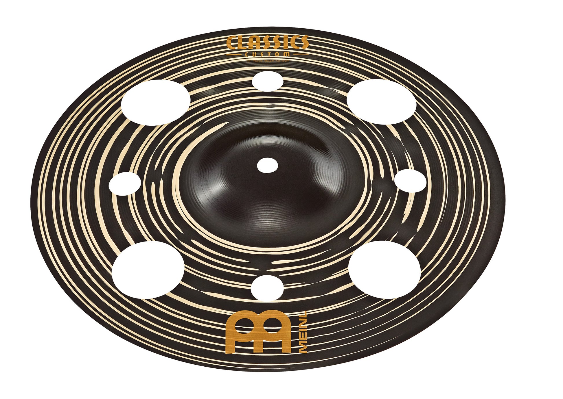 Trash splash meinl Classic Custom Dark, Alliage bronze B10, finition dark