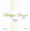 SET P.BOSSET UKULELE NYLON ZWART 24-28