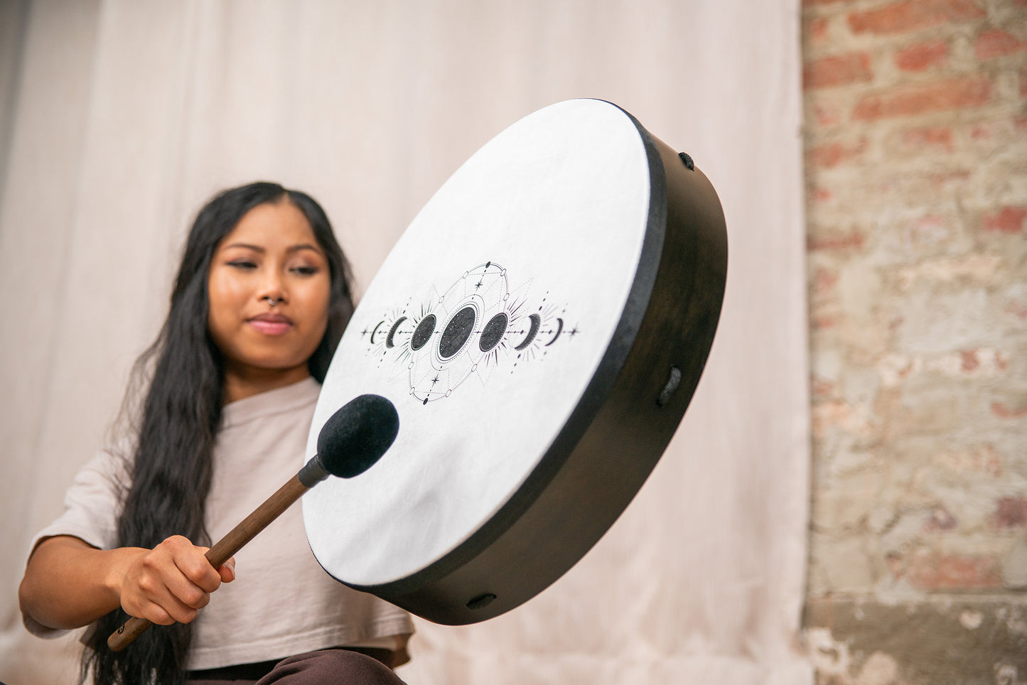 RITUAL DRUM SONIC ENERGY 18" MOON PHASES