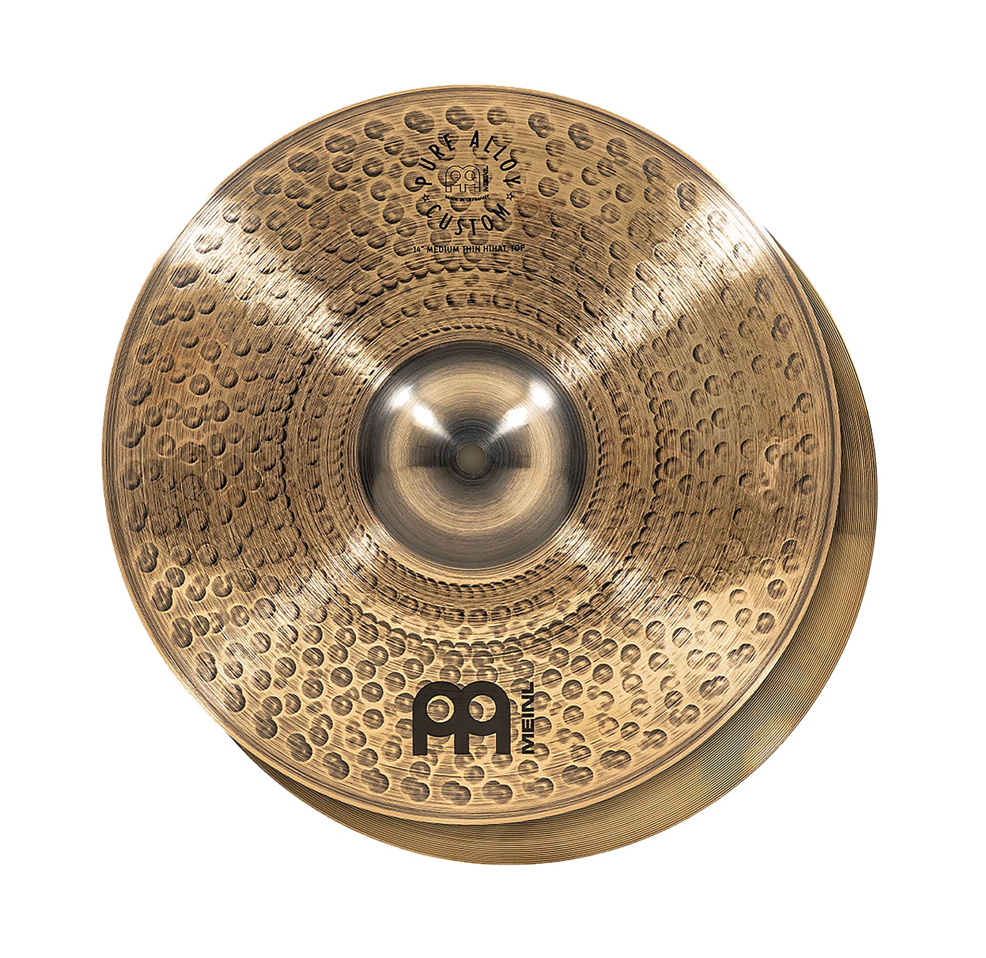 CHARLESTON MEINL 14" PURE ALLOY CUSTOM, ALLIAGE PURE ALLOY CUSTOM
