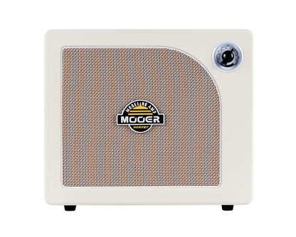Ampli HORNET 30 WHITE, 30W, HP 8", 9 modélisations d'amplis haute-qualité, effets Modulation/Délai/Réverb, blanc