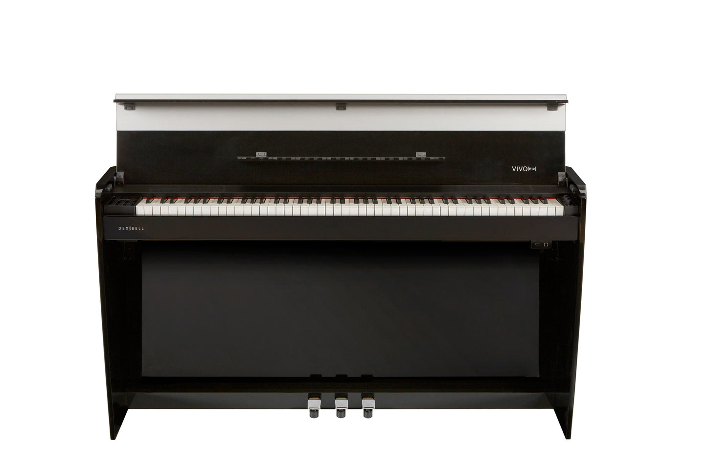 Piano numérique meuble Dexibell Vivo H10BKP | 88 notes, toucher lourd hybride