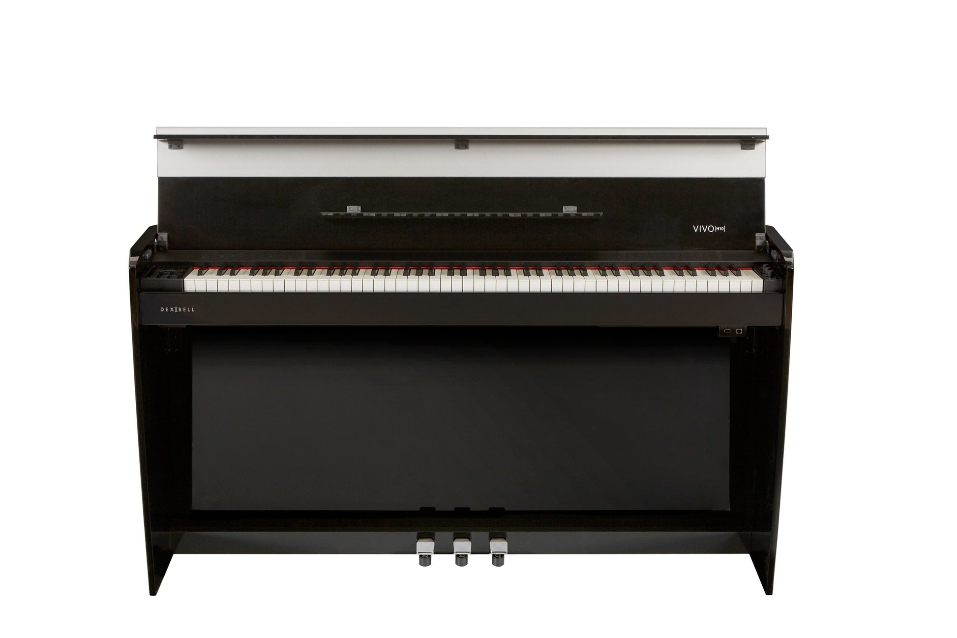Piano numérique meuble Dexibell Vivo H10BKP | 88 notes, toucher lourd hybride