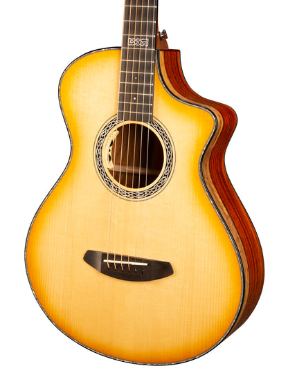 LEGACY CONCERTINA CE, table épicéa Adirondack massif, f/e cocobolo massif, EQ LR Baggs Anthem, étui, naturel brillant