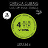 Ortega UKP-TE Tenor ukelele snarenset