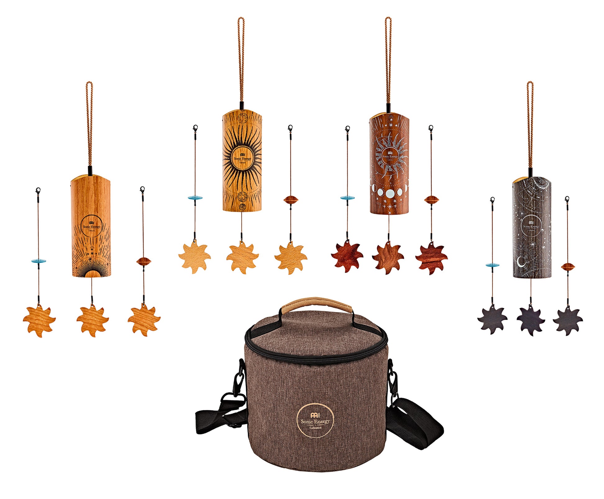 SET 4 CHIMES SONIC ENERGY BAMBOU