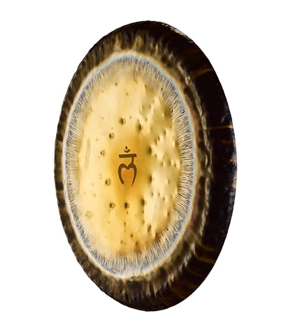 ROOT CHAKRA GONG, 24" / 60 CM, 194,18 HZ, FINITION TRADITIONNELLE