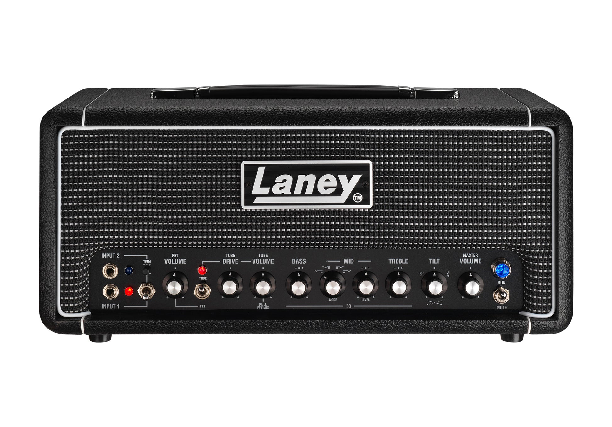 Tête basse amplifiée DB-EAST, amplification 2x500W, 2 canaux, 2 entrées, 2 sorties DI avec simulation LA-IR, noir