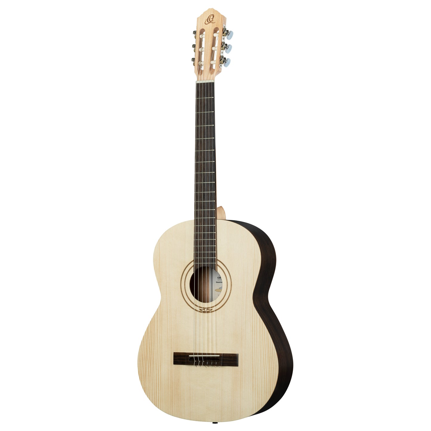 R16S, table épicéa Engelmann massif, fond & éclisses eucalyptus vieilli, manche hêtre (slim 48mm), housse, naturel satiné