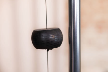 CHIMES SONIC ENERGY MOON 35", ARGENT