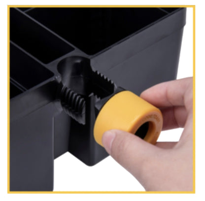 Support pour boissons et casque, se fixe sur un pied